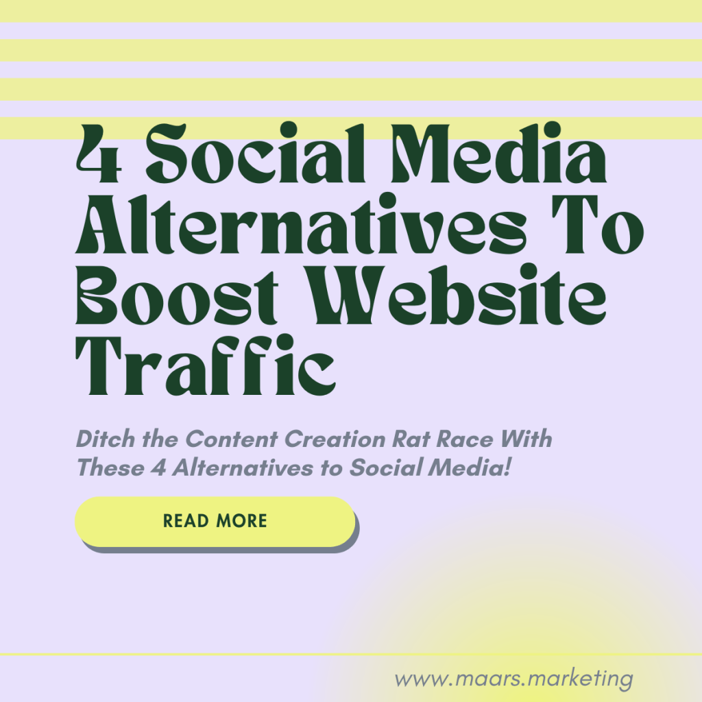 4 Social Media Alternatives to Boost Website&nbsp;Traffic