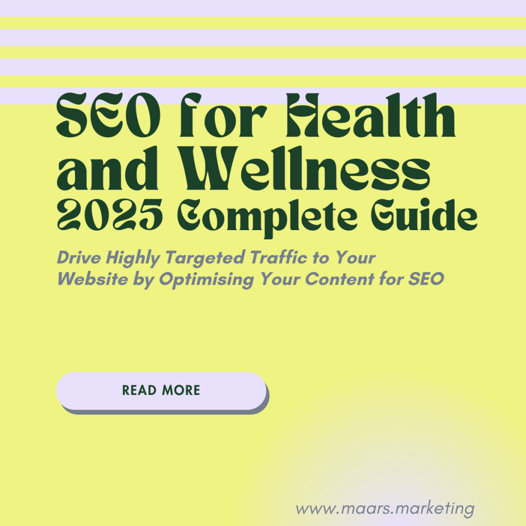 SEO for Health and Wellness Businesses: A 2025 Complete&nbsp;Guide